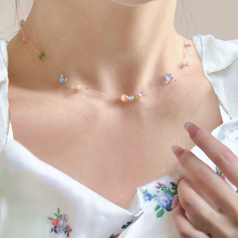 สร้อยคอโลหะผสมสไตล์เกาหลี สร้อ - Korean Lifestyle Aesthetic บทวิจารณ์และราคา