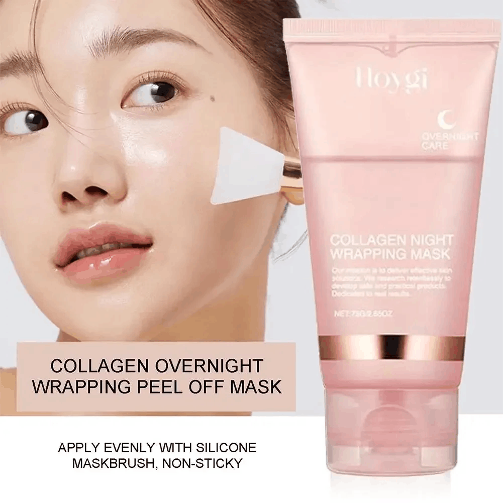 มาส์กคอลลาเจนแบบลอกออก มาส์กบำ - Sleeping Pack Overnight บทวิจารณ์และราคา