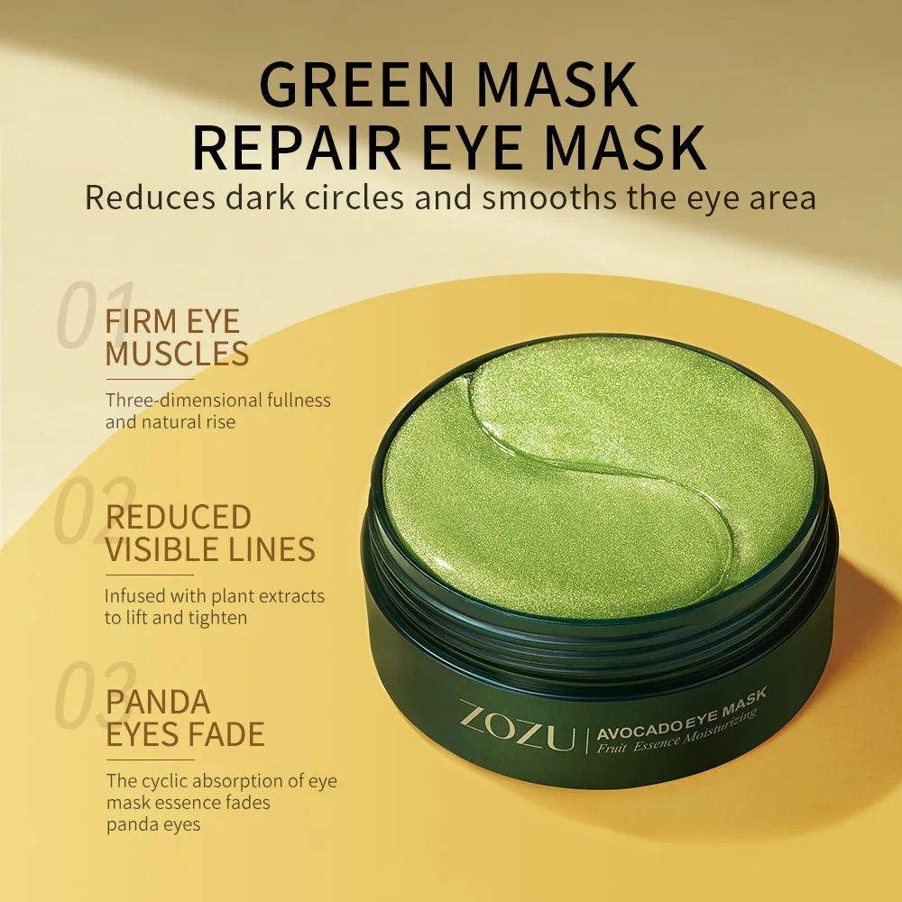 120pcs Avocado Golden Collagen - Sheet Mask Collagen บทวิจารณ์และราคา